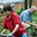 Is planting a garden hard work?