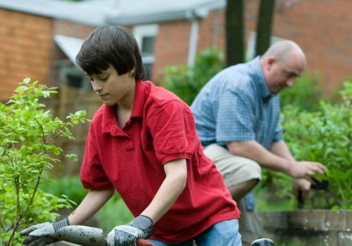 Is planting a garden hard work?